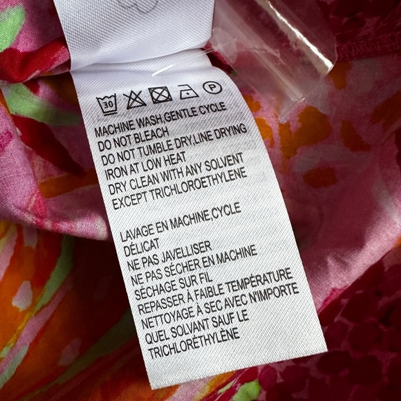 NWT Farm Rio x Anthropologie XXS Long-Sleeve Printed Collared Romper - Picture 11 of 12